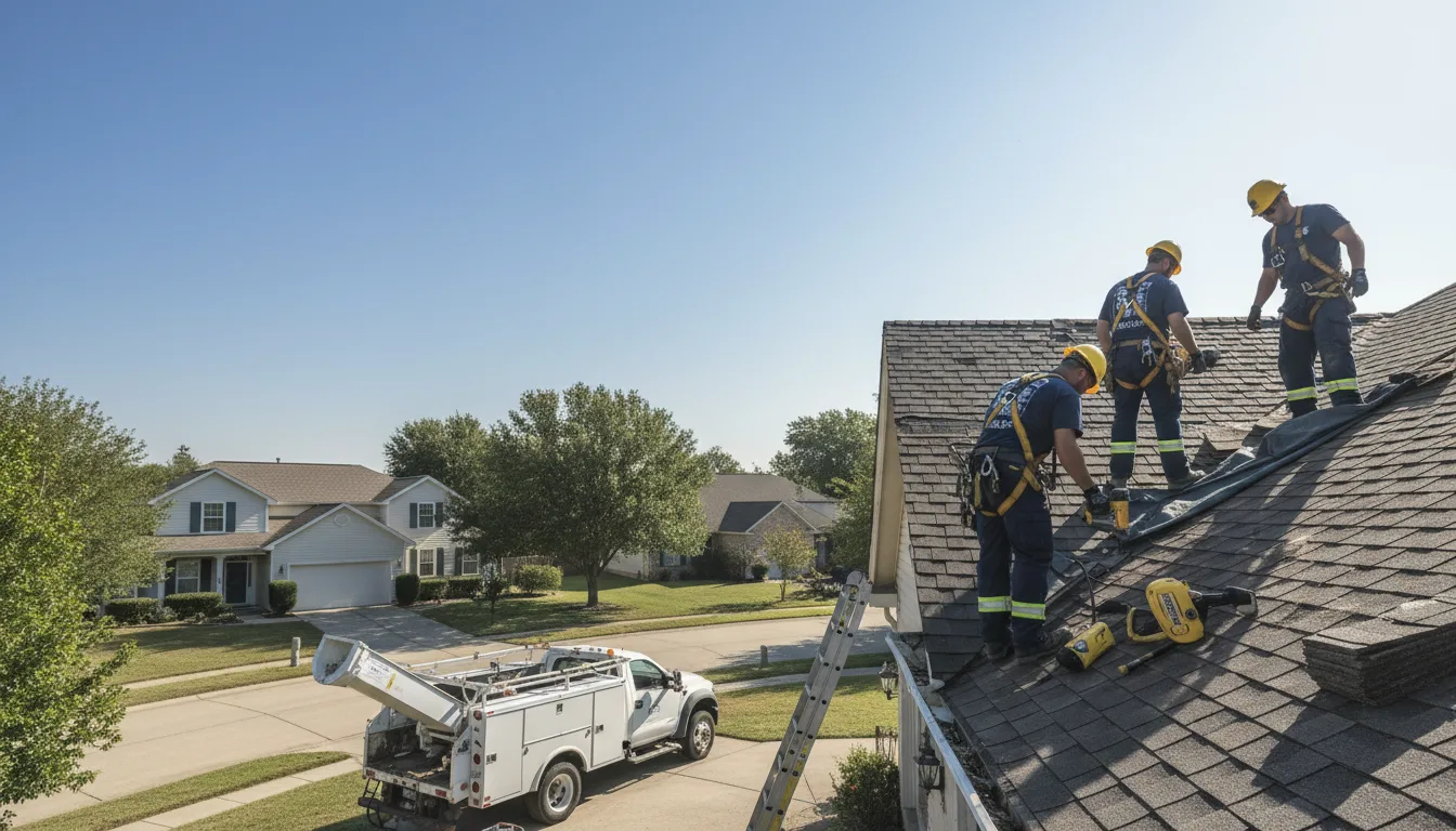 Emergency Roof Repair in Larwill, IN near me